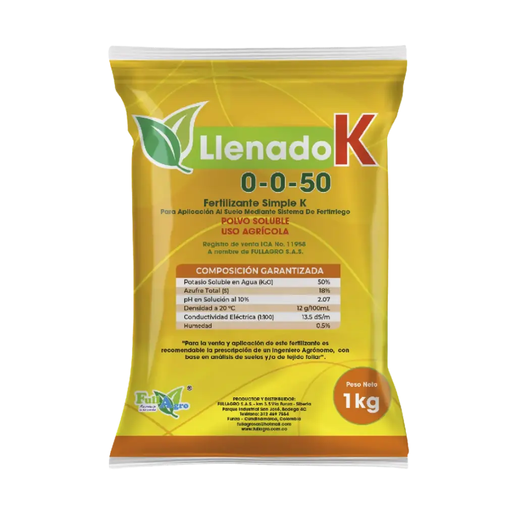 LLENADO NPK 0-0-50