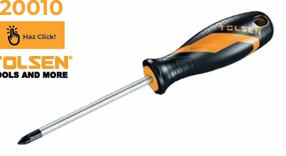 DESTORNILLADOR ESTRIAS 100MM TOLSEN