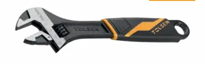 LLAVE AJUSTABLE MANGO PLASTICO TOLSEN